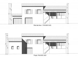 declaration préalable extension garage Malaucène
