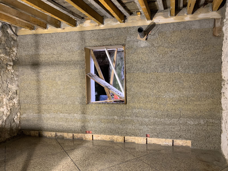 correcteur thermique béton de chanvre